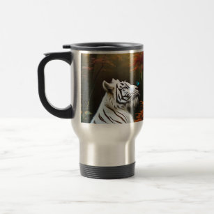 White Tiger Those Loving Moments, Travel Mug