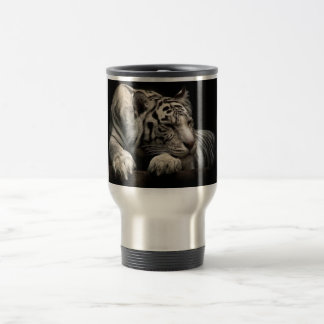 White Tiger Travel Mug