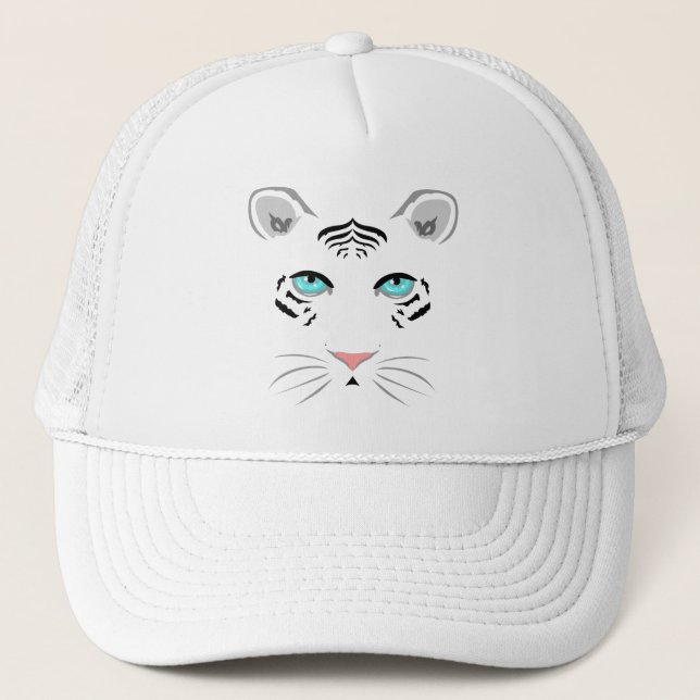 White Tiger Trucker Hat (Front)