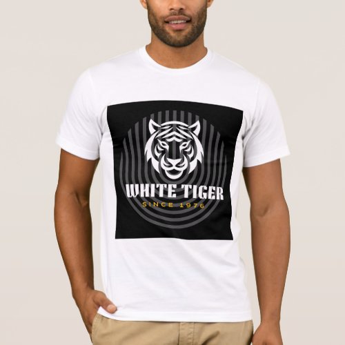 white tiger tshirt