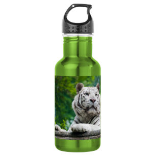 White Tiger Water Bottle