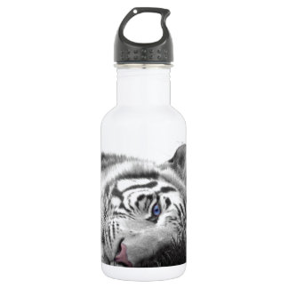 White tiger water bottle