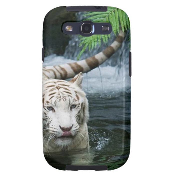 White Tiger Water Samsung Galaxy SIII Cover