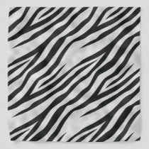 White Tiger Wild Animal Pattern Bandana