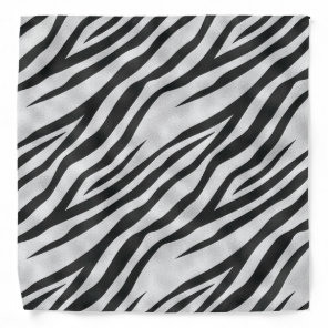 White Tiger Wild Animal Pattern Bandana