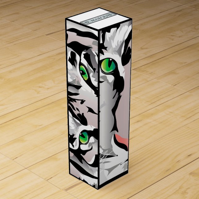 WHITE TIGER Wine Gift Box (Front)
