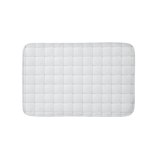 White tile bath mat (Front)