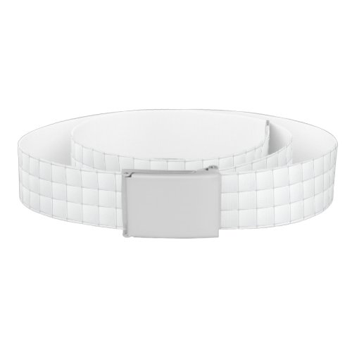 White tile belt