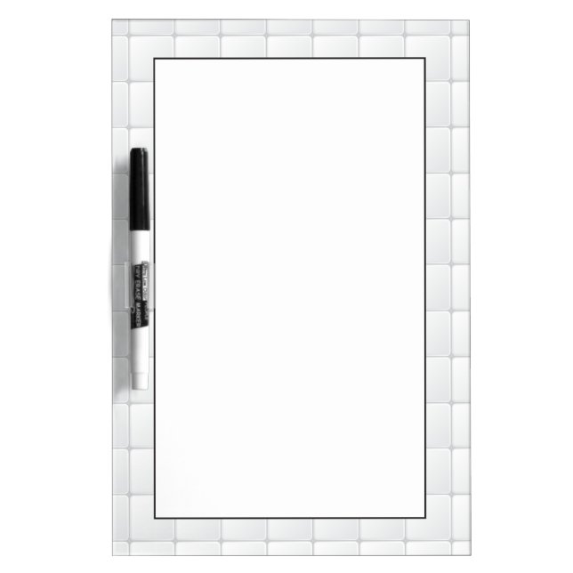 White tile Dry-Erase board (Front)