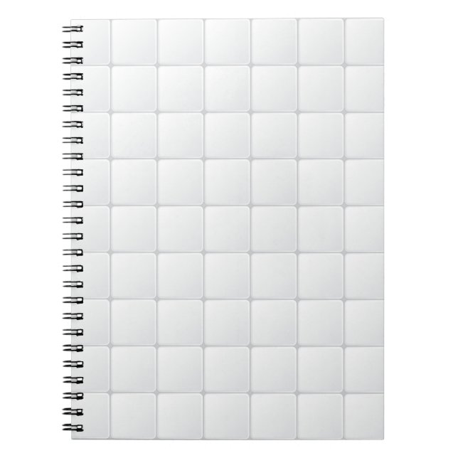 White tile notebook (Front)