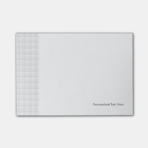 White tile post-it notes