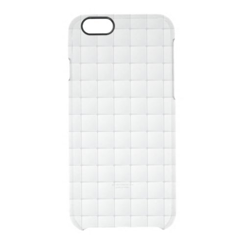 White tile clear iPhone 66S case