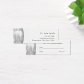 White Tooth Silver Mini Dental Appointment (Desk)