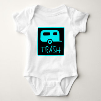White Trailer Park Trash Poor Dumb Redneck Baby Bodysuit