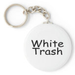White Trash Keychain