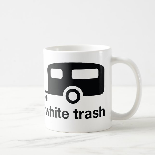 White Trash trailer icon - trailer park Coffee Mug (Right)