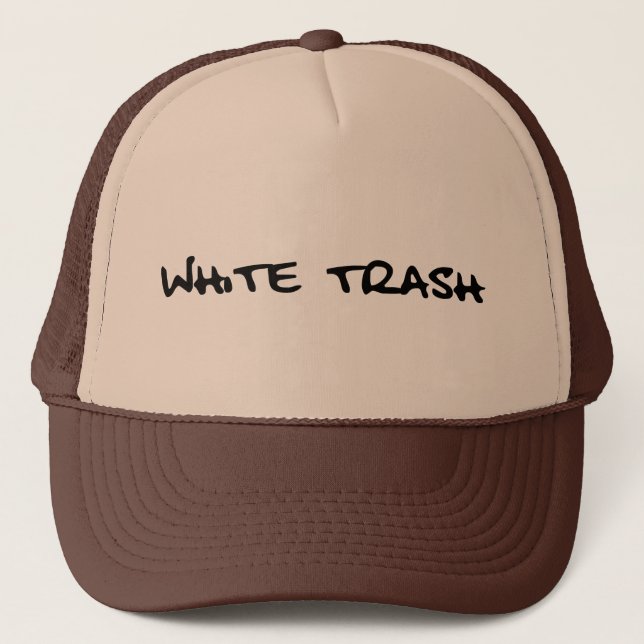 White Trash Trucker Hat (Front)