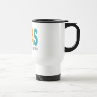 White Travel Mug