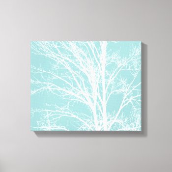 White Tree Branches Canvas Print by peacefuldreams at Zazzle