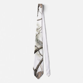 White Tree Camo Tie