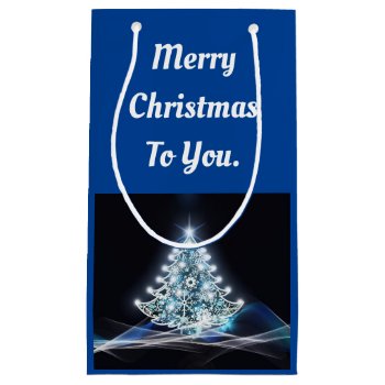 White Tree Gift Bag by WingSong at Zazzle