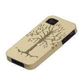 White Tree of Gondor Case-Mate iPhone Case (Bottom)