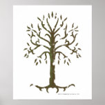 White Tree Of Gondor Poster at Zazzle