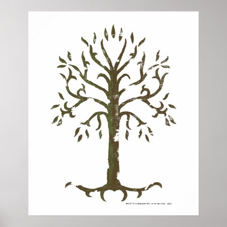 White Tree Of Gondor Poster