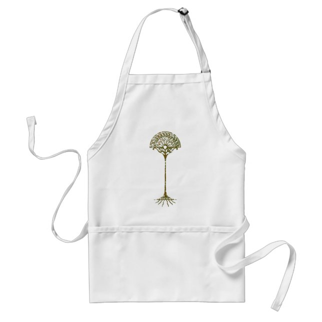White Tree of Númenor Adult Apron (Front)