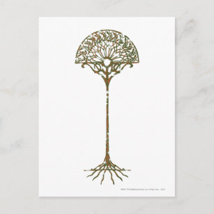 White Tree of Númenor Postcard