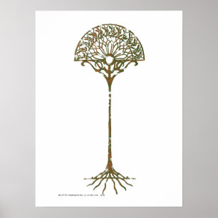 White Tree of Númenor Poster