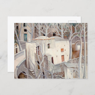 White Trees Positano Anita Rée Postcard