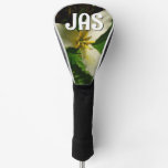 White Trillium Flower Golf Head Cover