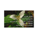 White Trillium Flower Spring Wildflower Business Card