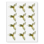 White Trillium Flower Spring Wildflower Temporary Tattoos