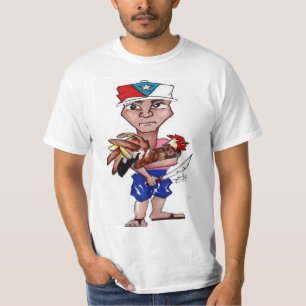 White TShirt "ALBINO SANTIAGO 