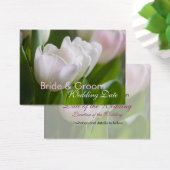 White Tulips • Save the Date Mini Card (Desk)