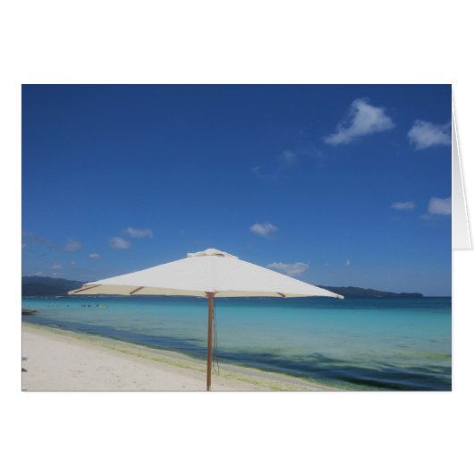 white umbrella cards (Front Horizontal)