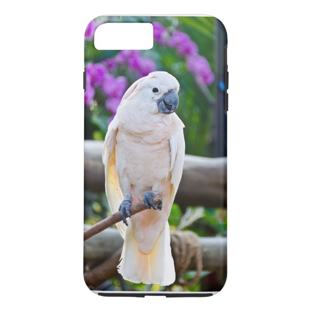 White Umbrella Cockatoo Case-Mate iPhone Case (Back)
