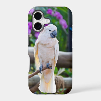 White Umbrella Cockatoo iPhone 17 Case