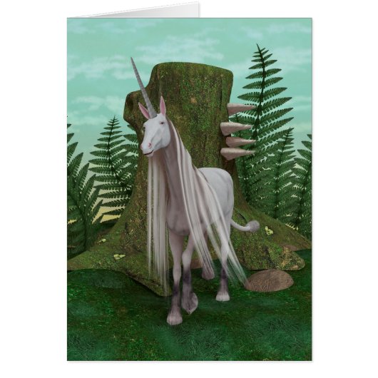 White Unicorn Cards (Front)