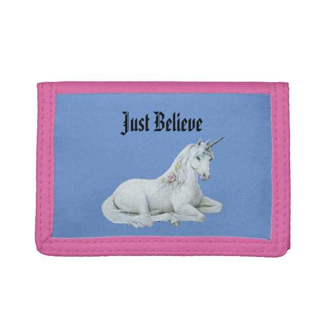 White Unicorn  Wallet (Front)