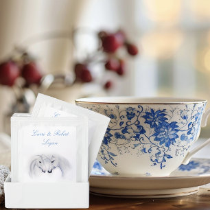 White Unicorns Love Couple Tea Bag Drink Mix