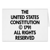 White Us Constitution Reserved (Front Horizontal)