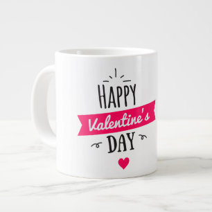 White Valentine's Day Mugs to you
