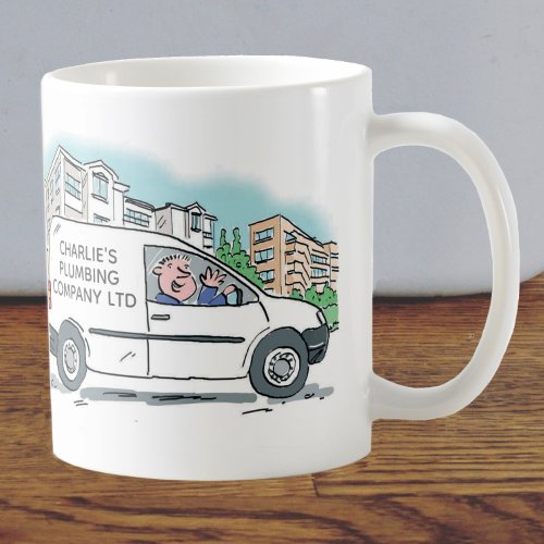 White Van Man Business Promotional Coffee Mug