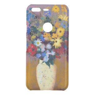 White Vase with Flowers Odilon Redon Uncommon Google Pixel Case
