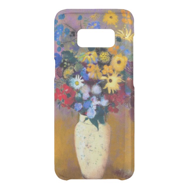 White Vase with Flowers Odilon Redon Uncommon Samsung Galaxy Case (Back)