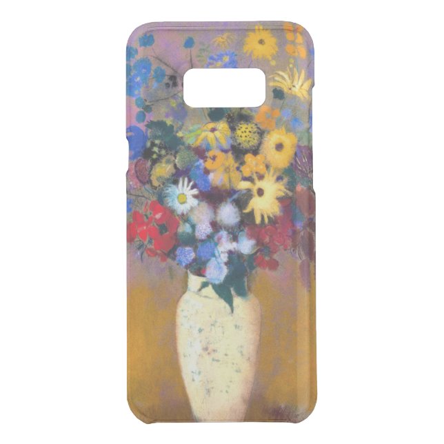 White Vase with Flowers Odilon Redon Uncommon Samsung Galaxy Case (Back)
