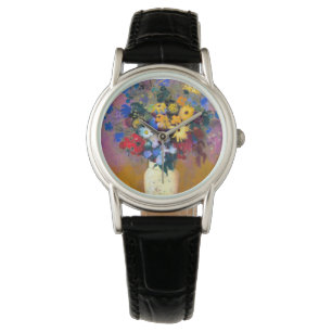 White Vase with Flowers Odilon Redon Watch
